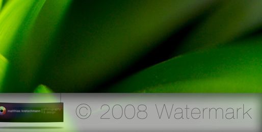 The Definite Guide To Watermarks In Apple Aperture